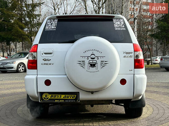 Белый Чери Тигго, объемом двигателя 2.4 л и пробегом 119 тыс. км за 4500 $, фото 5 на Automoto.ua