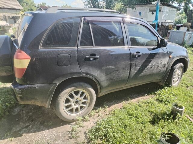 Чорний Чері Тігго, об'ємом двигуна 2 л та пробігом 160 тис. км за 2000 $, фото 1 на Automoto.ua