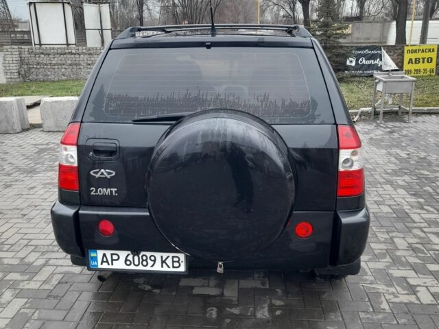 Черный Чери Тигго, объемом двигателя 2 л и пробегом 232 тыс. км за 3000 $, фото 8 на Automoto.ua