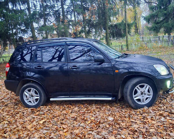 Чорний Чері Тігго, об'ємом двигуна 2 л та пробігом 240 тис. км за 3500 $, фото 2 на Automoto.ua