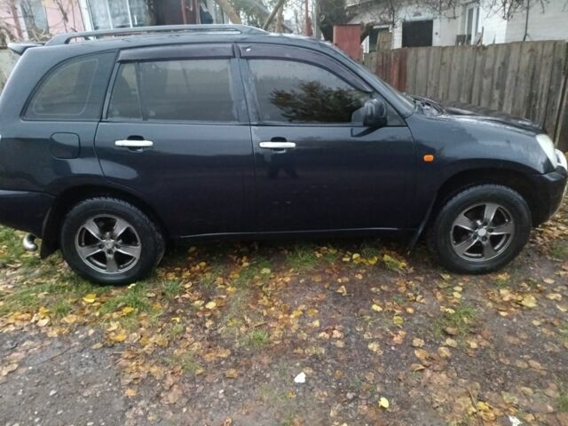 Черный Чери Тигго, объемом двигателя 2 л и пробегом 259 тыс. км за 4200 $, фото 1 на Automoto.ua
