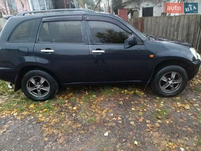 Черный Чери Тигго, объемом двигателя 2 л и пробегом 259 тыс. км за 4200 $, фото 5 на Automoto.ua