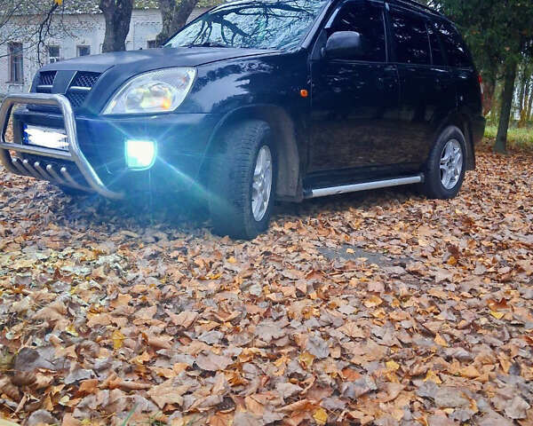 Чорний Чері Тігго, об'ємом двигуна 2 л та пробігом 240 тис. км за 3500 $, фото 1 на Automoto.ua