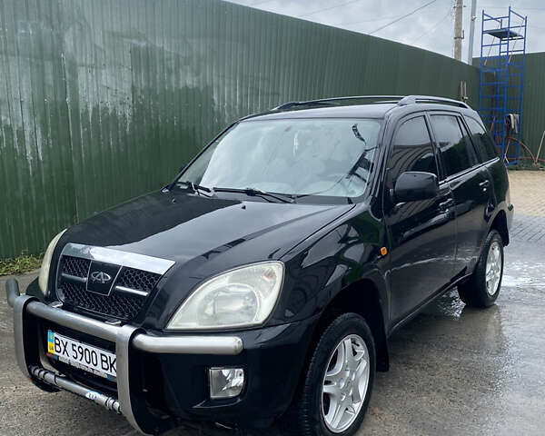 Чорний Чері Тігго, об'ємом двигуна 2 л та пробігом 147 тис. км за 3400 $, фото 1 на Automoto.ua