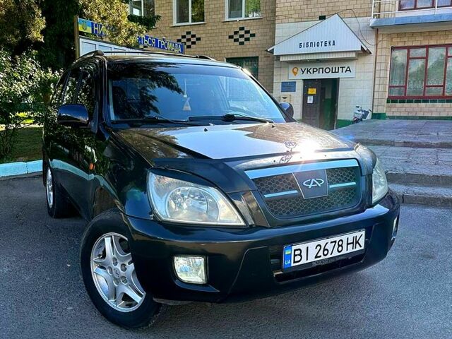 Чорний Чері Тігго, об'ємом двигуна 2 л та пробігом 180 тис. км за 3750 $, фото 3 на Automoto.ua