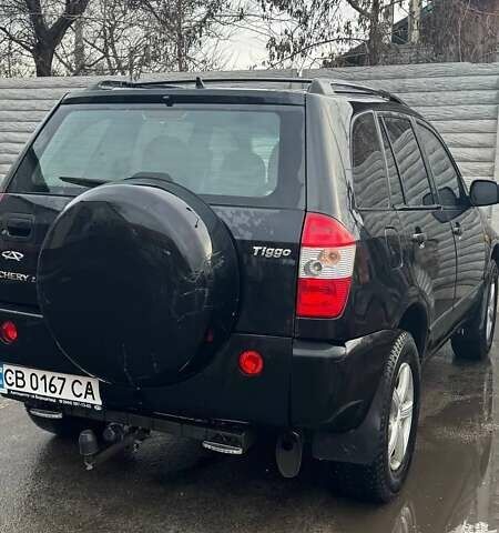 Чорний Чері Тігго, об'ємом двигуна 2 л та пробігом 310 тис. км за 2950 $, фото 4 на Automoto.ua