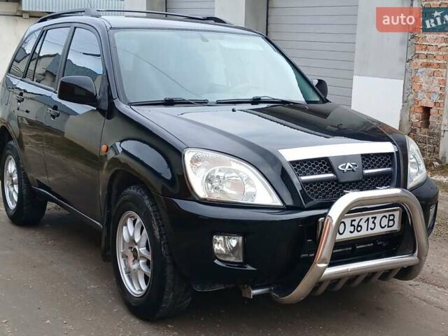 Черный Чери Тигго, объемом двигателя 2 л и пробегом 250 тыс. км за 4000 $, фото 2 на Automoto.ua