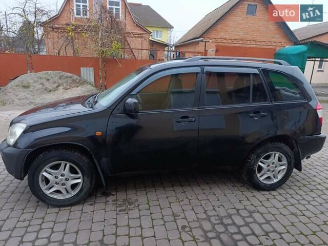 Чорний Чері Тігго, об'ємом двигуна 2 л та пробігом 231 тис. км за 2100 $, фото 20 на Automoto.ua