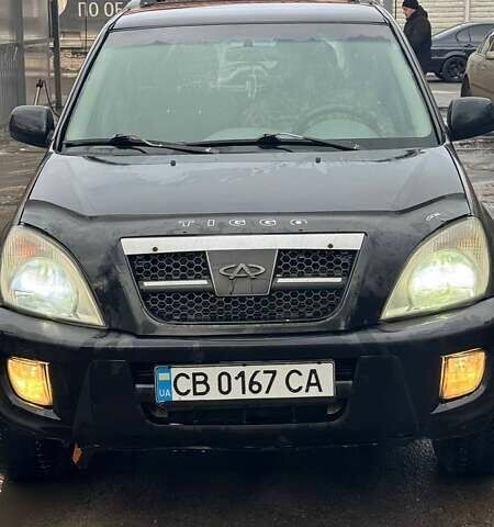 Чорний Чері Тігго, об'ємом двигуна 2 л та пробігом 310 тис. км за 2950 $, фото 15 на Automoto.ua