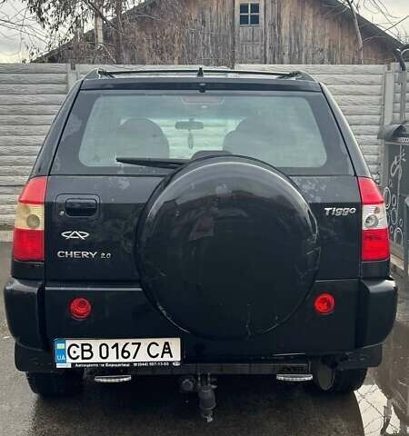 Чорний Чері Тігго, об'ємом двигуна 2 л та пробігом 310 тис. км за 2950 $, фото 5 на Automoto.ua