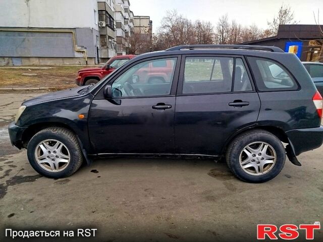 Чорний Чері Тігго, об'ємом двигуна 2 л та пробігом 140 тис. км за 3000 $, фото 1 на Automoto.ua