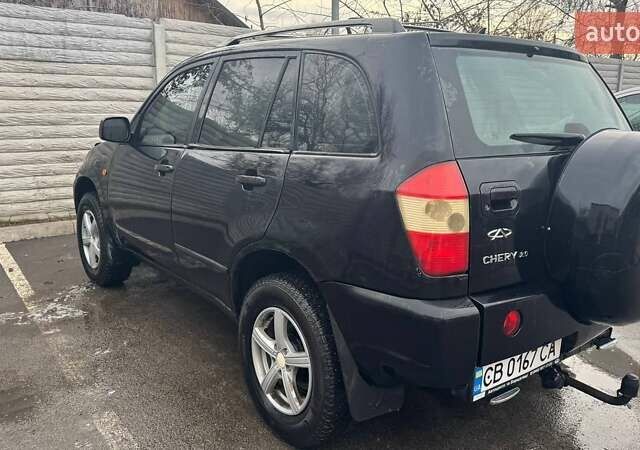 Чорний Чері Тігго, об'ємом двигуна 2 л та пробігом 310 тис. км за 2950 $, фото 2 на Automoto.ua