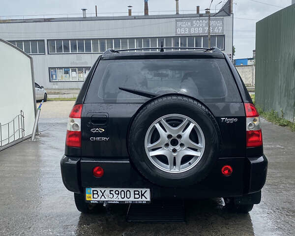 Чорний Чері Тігго, об'ємом двигуна 2 л та пробігом 147 тис. км за 3400 $, фото 5 на Automoto.ua