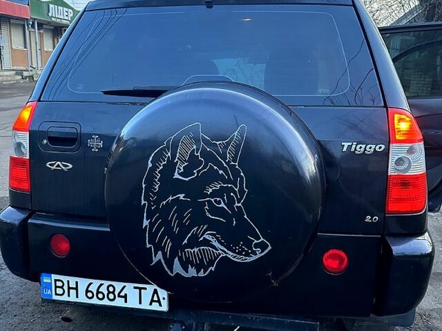 Чорний Чері Тігго, об'ємом двигуна 2 л та пробігом 170 тис. км за 3600 $, фото 2 на Automoto.ua