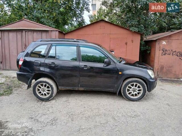 Чорний Чері Тігго, об'ємом двигуна 2.4 л та пробігом 382 тис. км за 3500 $, фото 6 на Automoto.ua