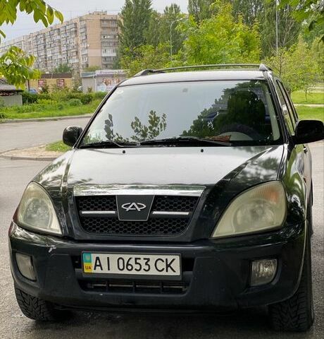 Черный Чери Тигго, объемом двигателя 2.4 л и пробегом 80 тыс. км за 4500 $, фото 4 на Automoto.ua