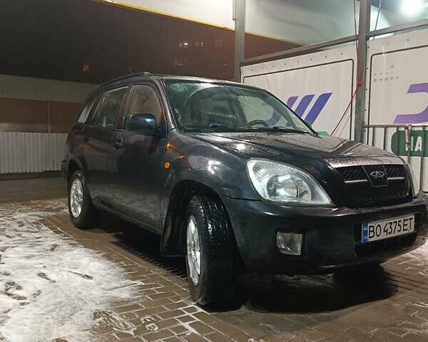 Чорний Чері Тігго, об'ємом двигуна 2 л та пробігом 110 тис. км за 2500 $, фото 1 на Automoto.ua