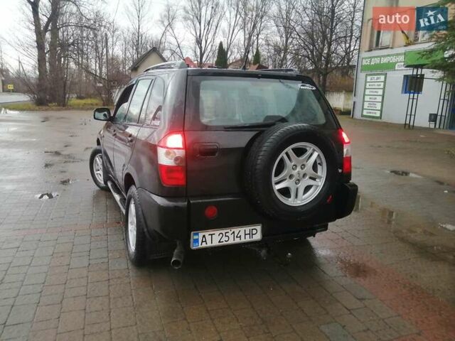 Чорний Чері Тігго, об'ємом двигуна 2 л та пробігом 248 тис. км за 4100 $, фото 5 на Automoto.ua