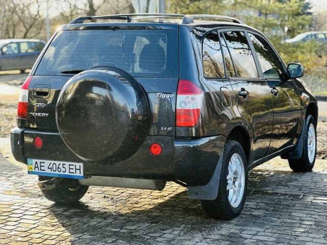 Черный Чери Тигго, объемом двигателя 2.4 л и пробегом 186 тыс. км за 3400 $, фото 5 на Automoto.ua