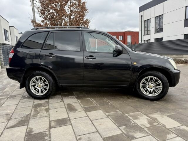 Черный Чери Тигго, объемом двигателя 2.4 л и пробегом 196 тыс. км за 3500 $, фото 1 на Automoto.ua