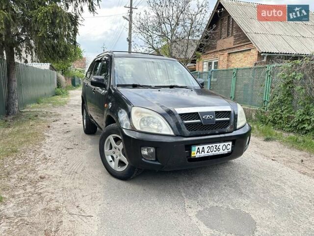 Черный Чери Тигго, объемом двигателя 2.35 л и пробегом 170 тыс. км за 2750 $, фото 3 на Automoto.ua