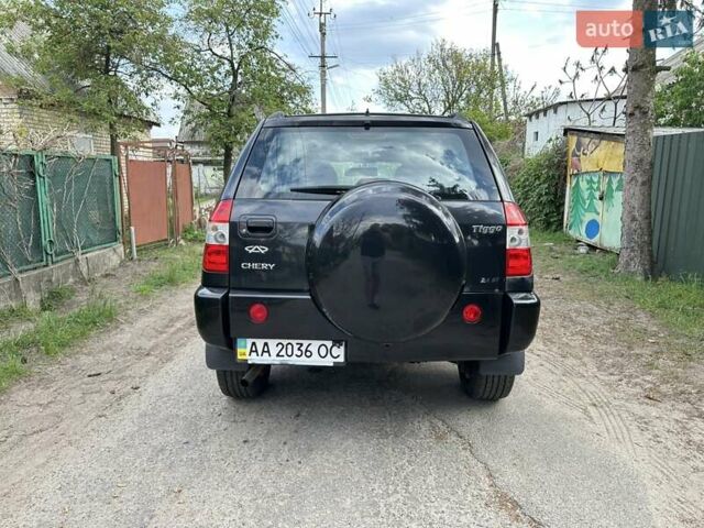 Чери Тигго 2008 в Киеве на Automoto.ua Черный Чери Тигго, объемом двигателя 2.35 л и пробегом 170 тыс. км за 3200 $, фото 2 на Automoto.ua