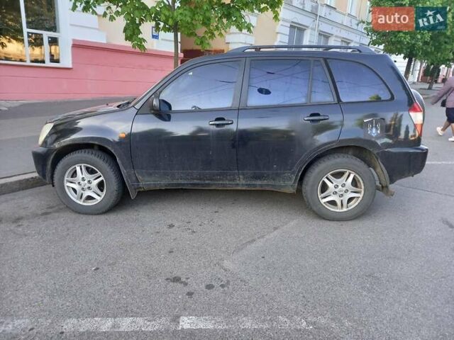 Черный Чери Тигго, объемом двигателя 2 л и пробегом 313 тыс. км за 2400 $, фото 4 на Automoto.ua