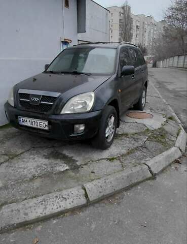 Чорний Чері Тігго, об'ємом двигуна 2 л та пробігом 287 тис. км за 2700 $, фото 1 на Automoto.ua