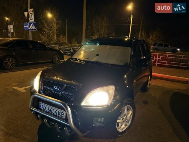Черный Чери Тигго, объемом двигателя 2 л и пробегом 170 тыс. км за 3000 $, фото 4 на Automoto.ua