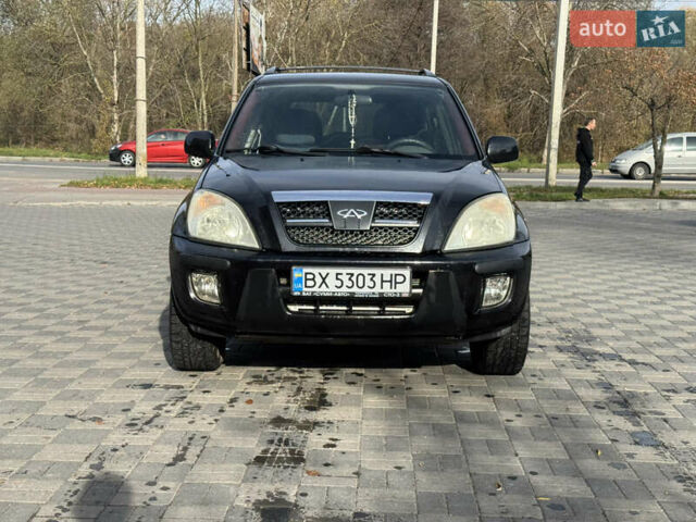 Черный Чери Тигго, объемом двигателя 2.35 л и пробегом 165 тыс. км за 3700 $, фото 1 на Automoto.ua