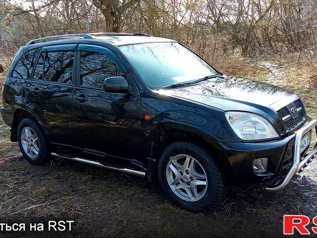 Черный Чери Тигго, объемом двигателя 2 л и пробегом 278 тыс. км за 4200 $, фото 6 на Automoto.ua