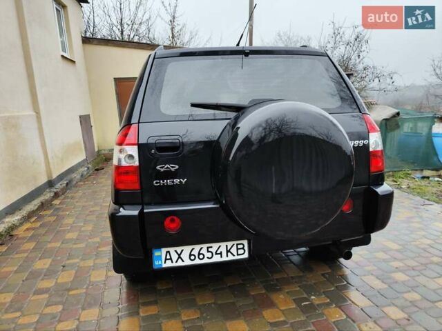 Чорний Чері Тігго, об'ємом двигуна 2 л та пробігом 170 тис. км за 4300 $, фото 13 на Automoto.ua