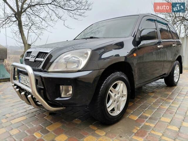 Чорний Чері Тігго, об'ємом двигуна 2 л та пробігом 170 тис. км за 4300 $, фото 2 на Automoto.ua