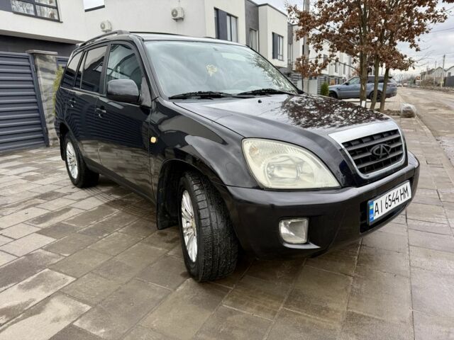 Черный Чери Тигго, объемом двигателя 2.4 л и пробегом 196 тыс. км за 3500 $, фото 5 на Automoto.ua