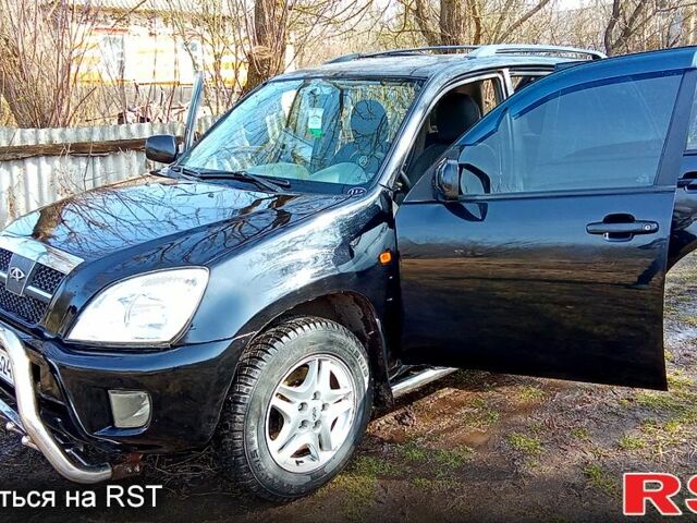 Черный Чери Тигго, объемом двигателя 2 л и пробегом 278 тыс. км за 4200 $, фото 1 на Automoto.ua