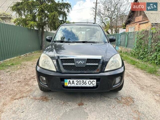Черный Чери Тигго, объемом двигателя 2.35 л и пробегом 170 тыс. км за 2750 $, фото 1 на Automoto.ua