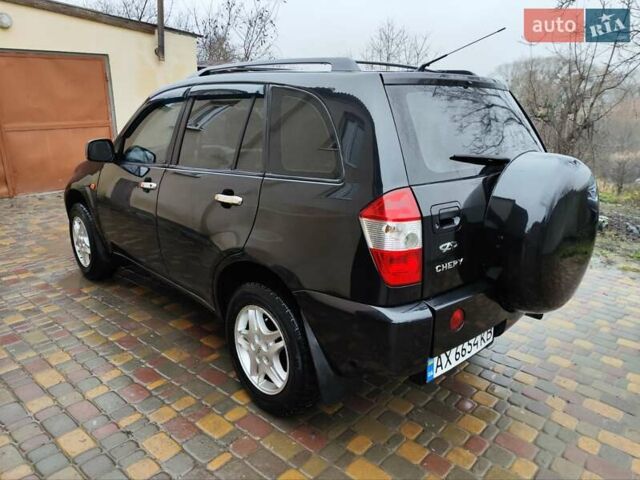 Чорний Чері Тігго, об'ємом двигуна 2 л та пробігом 170 тис. км за 4300 $, фото 3 на Automoto.ua