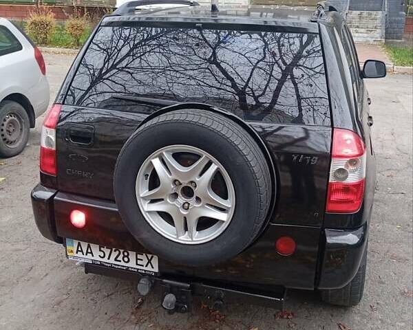 Чорний Чері Тігго, об'ємом двигуна 2 л та пробігом 130 тис. км за 3700 $, фото 3 на Automoto.ua