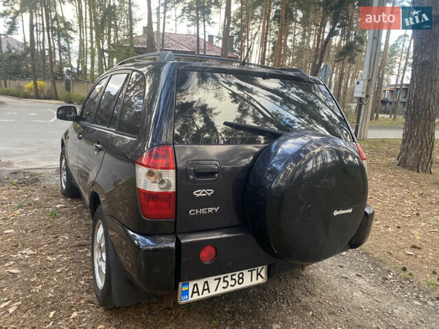 Черный Чери Тигго, объемом двигателя 2.4 л и пробегом 300 тыс. км за 3000 $, фото 7 на Automoto.ua