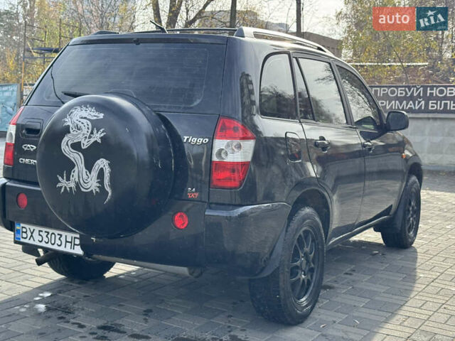 Черный Чери Тигго, объемом двигателя 2.35 л и пробегом 165 тыс. км за 3700 $, фото 12 на Automoto.ua