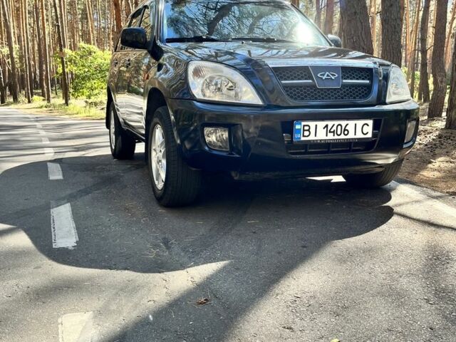 Чорний Чері Тігго, об'ємом двигуна 2 л та пробігом 250 тис. км за 3200 $, фото 1 на Automoto.ua