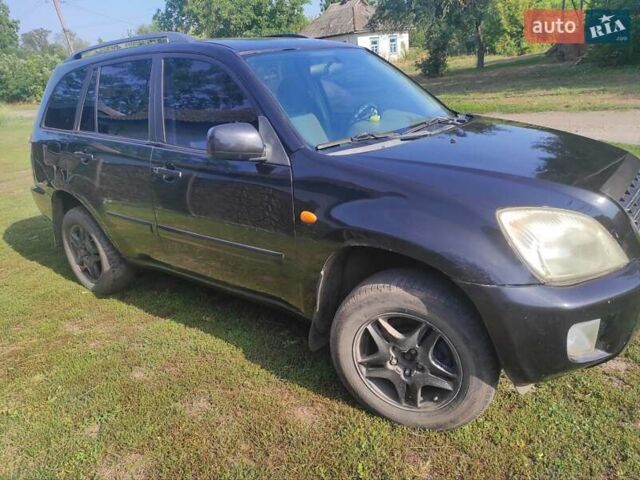 Черный Чери Тигго, объемом двигателя 2.35 л и пробегом 250 тыс. км за 3500 $, фото 6 на Automoto.ua