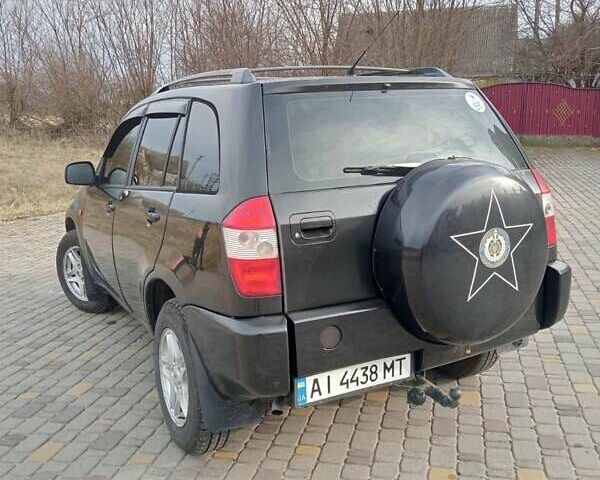 Черный Чери Тигго, объемом двигателя 2 л и пробегом 195 тыс. км за 3800 $, фото 5 на Automoto.ua