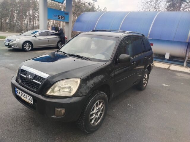 Чорний Чері Тігго, об'ємом двигуна 2.4 л та пробігом 400 тис. км за 2500 $, фото 1 на Automoto.ua