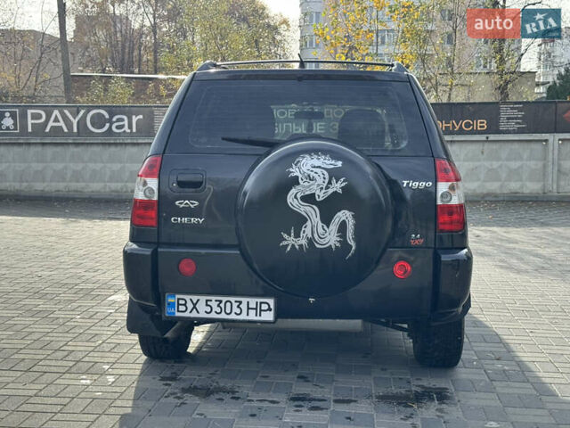 Черный Чери Тигго, объемом двигателя 2.35 л и пробегом 165 тыс. км за 3499 $, фото 11 на Automoto.ua