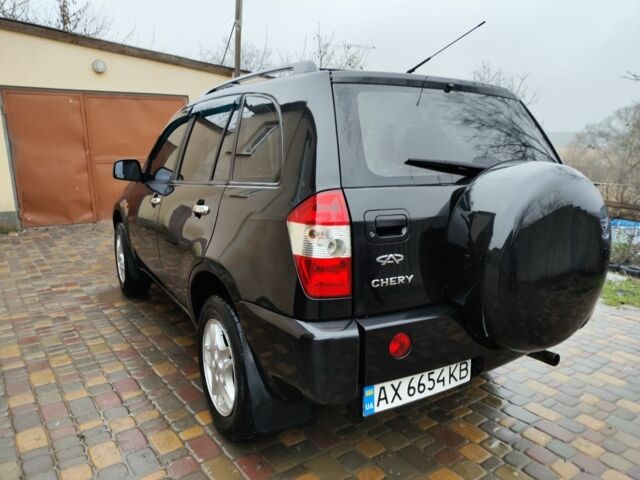 Чорний Чері Тігго, об'ємом двигуна 2 л та пробігом 170 тис. км за 4300 $, фото 10 на Automoto.ua