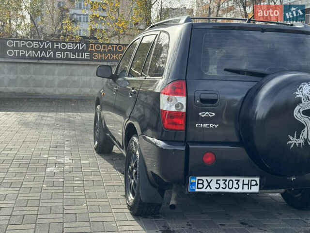 Черный Чери Тигго, объемом двигателя 2.35 л и пробегом 165 тыс. км за 3700 $, фото 10 на Automoto.ua