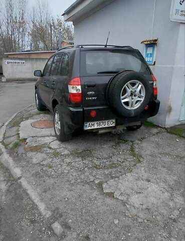 Чорний Чері Тігго, об'ємом двигуна 2 л та пробігом 287 тис. км за 2700 $, фото 3 на Automoto.ua