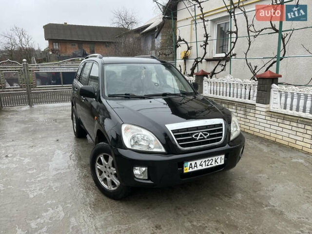 Чорний Чері Тігго, об'ємом двигуна 1.6 л та пробігом 241 тис. км за 3450 $, фото 1 на Automoto.ua