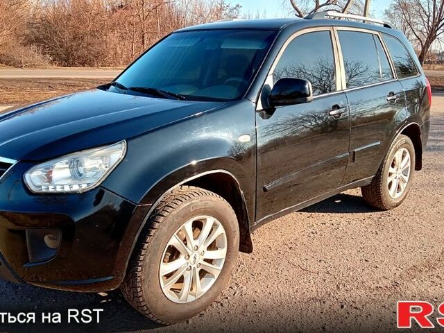 Черный Чери Тигго, объемом двигателя 1.8 л и пробегом 178 тыс. км за 5600 $, фото 1 на Automoto.ua